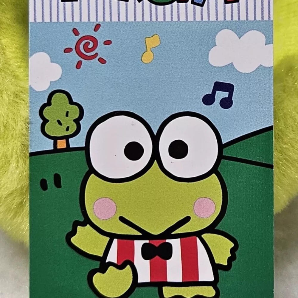 Hello Kitty & Friends Keroppi Girls' Slippers Size 4-5 NWT